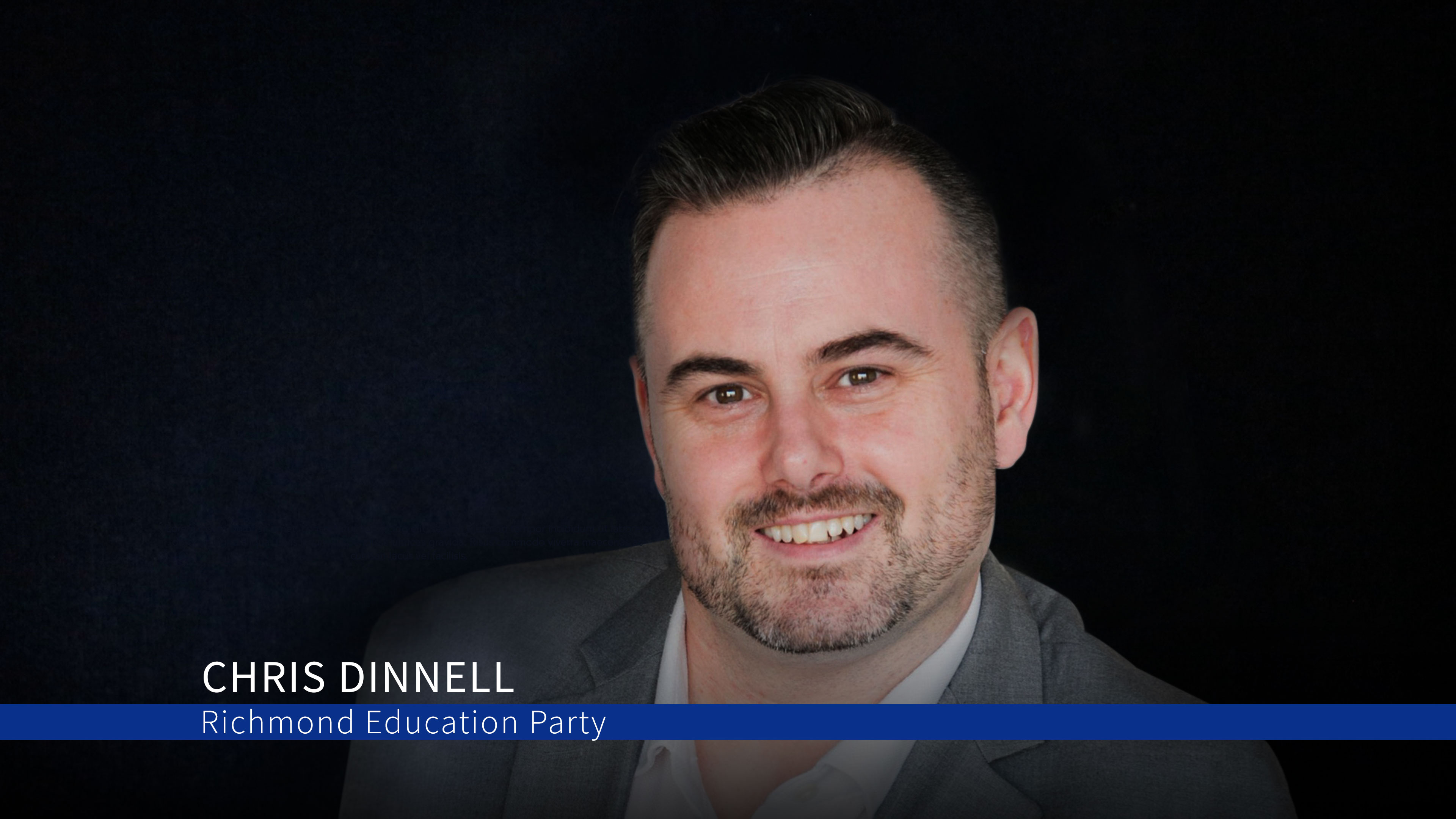 2022 City of Richmond Election for School Trustee - Chris Dinnell