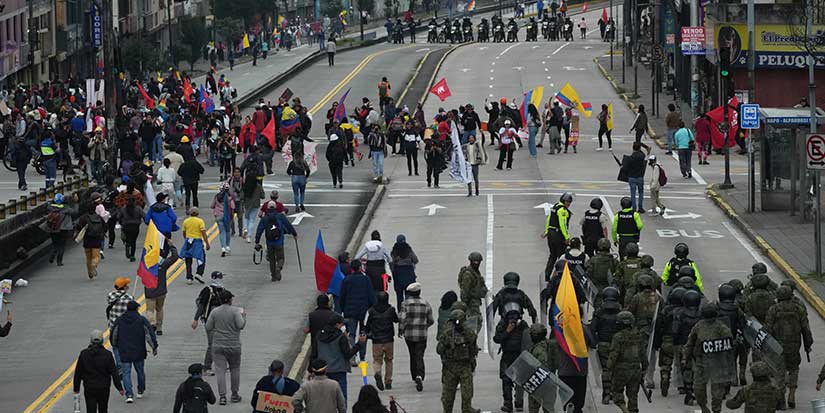 Ecuador's Indigenous alliance ends highway-blocking protests after military threat