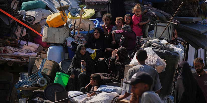 The Latest: Israeli military presses on with its new ground offensive on Gaza City