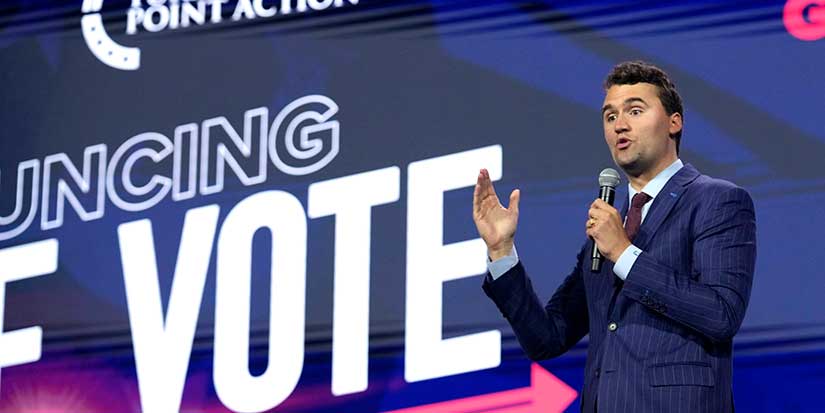 Conservative activist Charlie Kirk shot at Utah college event
