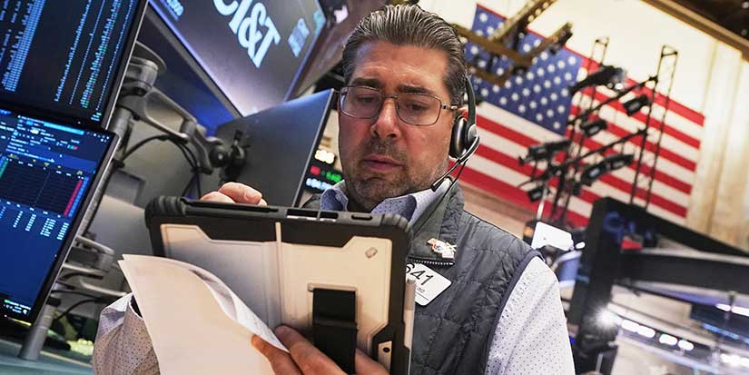 Wall Street ticks up to the cusp of its record heights