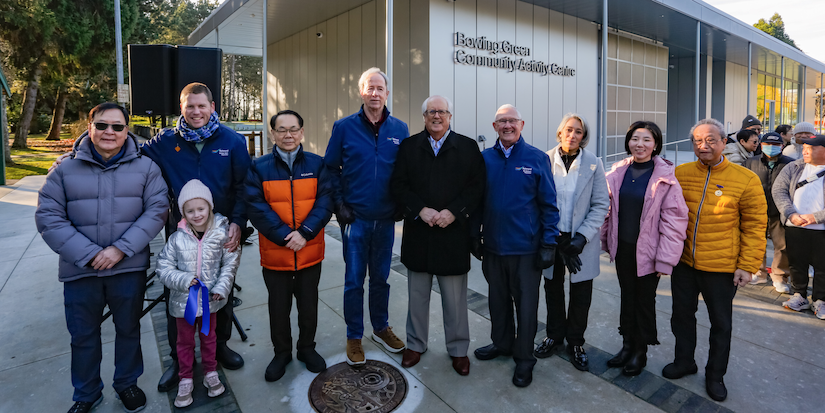 Richmond’s Bowling Green Community Activity Centre officially opens