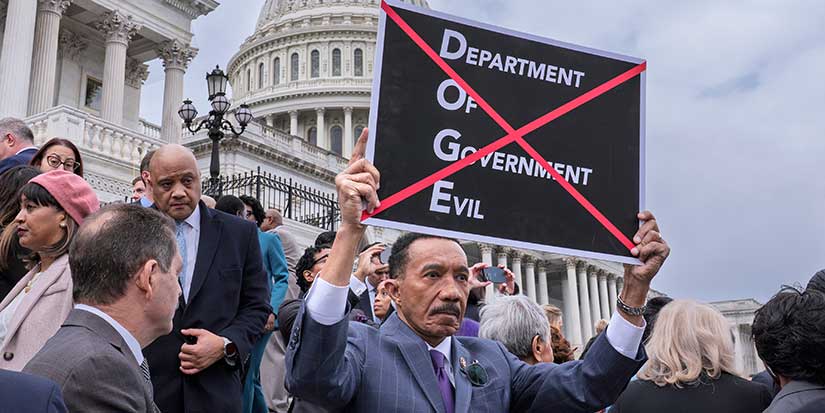 Trump's workforce purge batters DC's job market and leads to rise in homes for sale, report finds