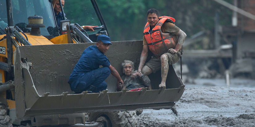 At least 98 killed, 24 Canadians missing after flash floods in Nepal and China