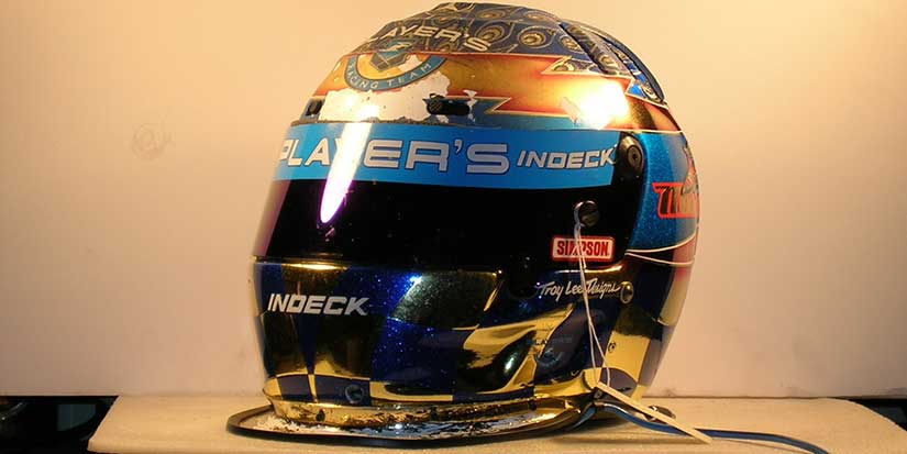 Vancouver police recover helmet worn by Greg Moore stolen from BC Sports Hall of Fame