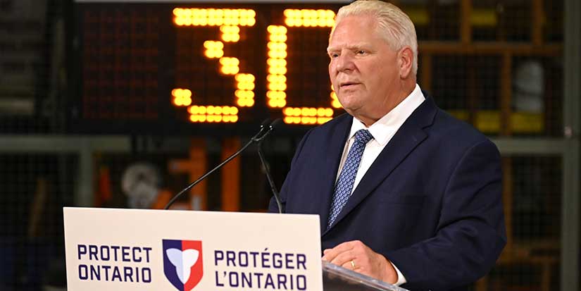 Ford denounces federal position on notwithstanding clause in swipe at Carney, Fraser