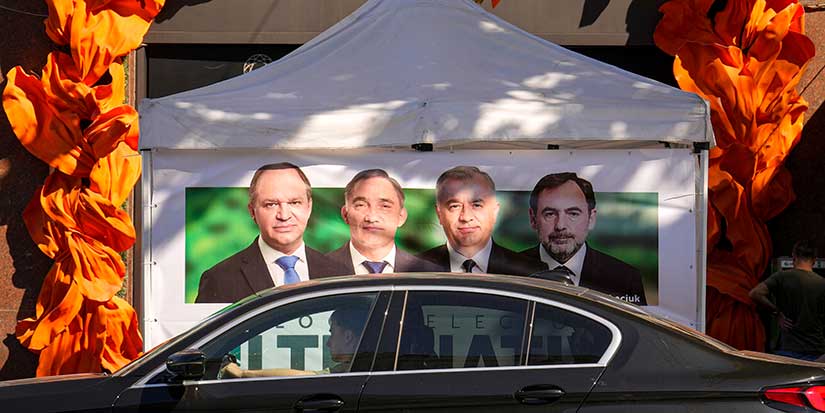 Moldovan officials carry out raids and detain 1 over alleged Russian financing of a party