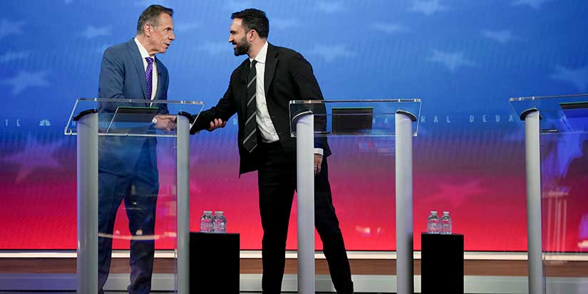 From bills to berets: Notable moments from NYC's contentious mayoral debate
