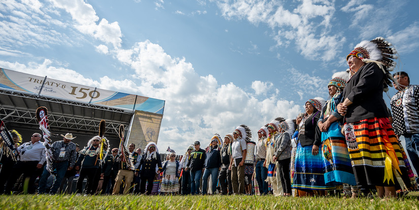 Politicians, Indigenous leaders hope next 150 years of Treaty 6 better than the past