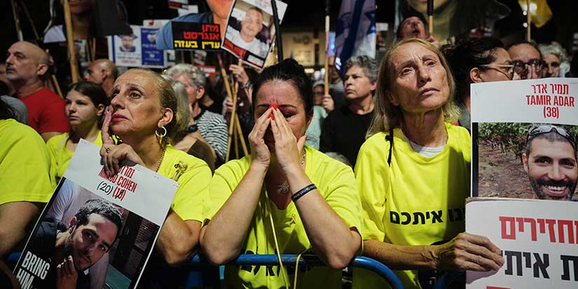 'An open nerve': Israelis, Palestinians mark two years of the Gaza war