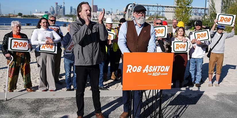 Union leader Rob Ashton joins race for NDP leadership