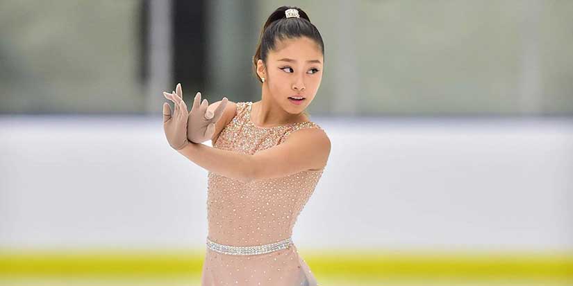 Young figure skater makes it to nationals