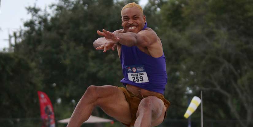 Paralympic jumper Roderick Townsend has sights set on more medals