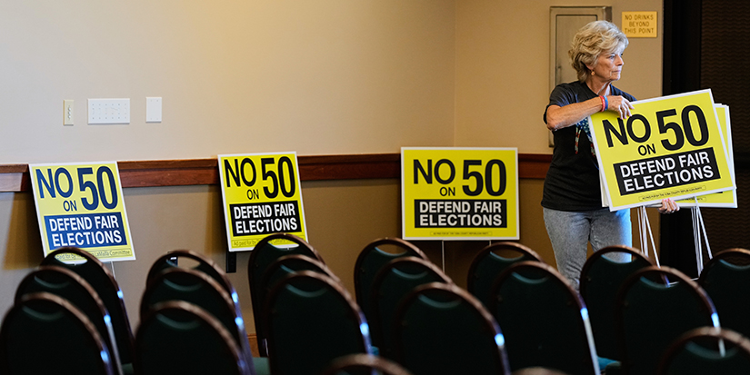 In a California GOP stronghold, voters are not happy with Newsom's plan to help Democrats