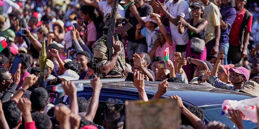 Madagascar's president is ousted in a military coup after weeks of youth-led protests