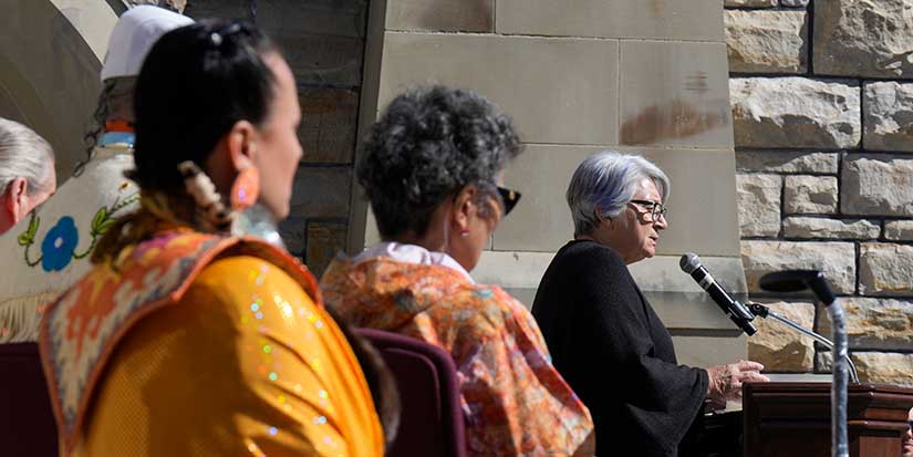 Residential school survivors gather to share their stories on Parliament Hill