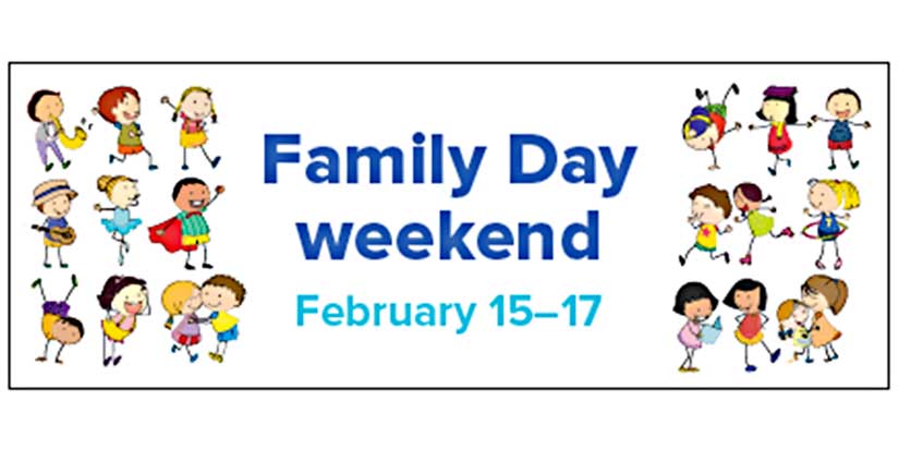 Family Day events in Richmond
