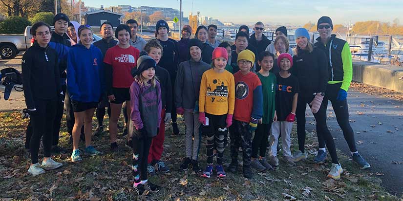 Young Richmond runners staying active